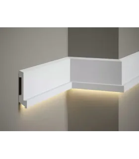 Dekoracyjna listwa ścienna MD025 200 x 11 x 2.7 cm Mardom - odpowiednia do podświetlenia LED