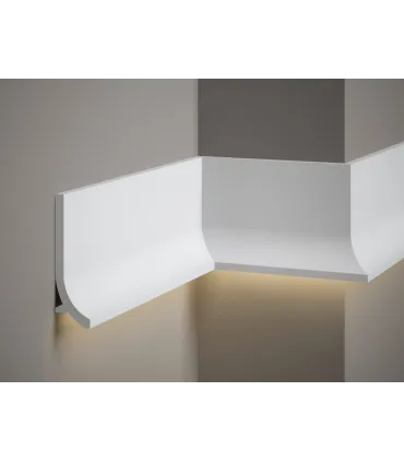 Dekoracyjna listwa ścienna QS011 200 x 13.5 x 4 cm Mardom - odpowiednia do podświetlenia LED