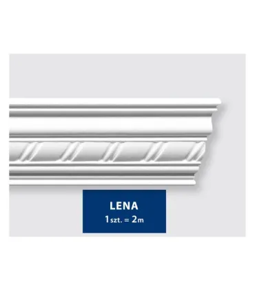 Listwa dekoracyjna sufitowa Lena 200 x 10 x 10 cm DSM