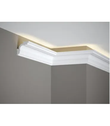 Listwa dekoracyjna na sufit MD106 200 x 5.7 x 5.7 cm Mardom - odpowiednia do podświetlenia LED
