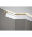 Listwa dekoracyjna na sufit MD106 200 x 5.7 x 5.7 cm Mardom - odpowiednia do podświetlenia LED