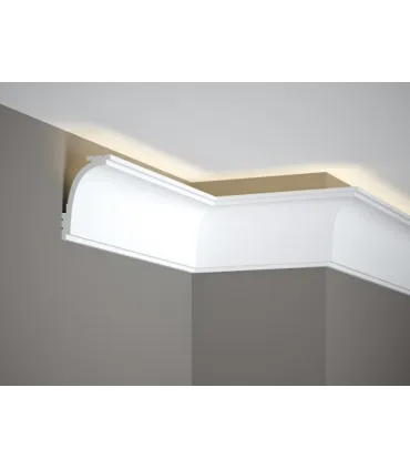 Listwa dekoracyjna sufitowa MD111 200 x 9.2 x 6.2 cm Mardom - odpowiednia do podświetlenia LED