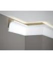 Listwa dekoracyjna sufitowa MD111 200 x 9.2 x 6.2 cm Mardom - odpowiednia do podświetlenia LED