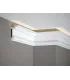 Dekoracyjna listwa sufitowa MD137 200 x 9.6 x 5.5 cm Mardom - odpowiednia do podświetlenia LED