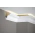 Dekoracyjna listwa sufitowa MD213 200 x 8.1 x 8.1 cm Mardom - odpowiednia do podświetlenia LED