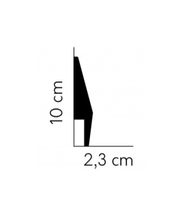 Podlahová lišta MD016 200x10x2.3 cm Mardom