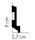 Listwa przypodłogowa MD024 200x8x2.7 cm Mardom