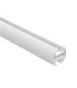 Profilowy aluminiowy karnisz pojedynczy Elegant biały Techno
