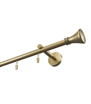 Profilowy aluminiowy karnisz pojedynczy Elegant Antyk Koloseo