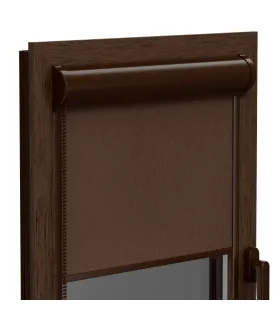 Roleta Termo (termoizolačna) v hlinikovej hnedej kazete Elite plus séria Bronz