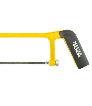 Piłka do metalu MASTERTOOL 150mm, aluminiowa gumowana rękojeść brzeszczot FLEX 12.5 mm 24TPI 14-2215