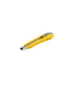 Nóż z łamanym ostrzem MASTERTOOL ostrze 18 mm , metalowe prowadnice, zacisk przyciskowy, 3 ostrza 17-0101