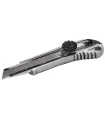 Nóż metalowy MASTERTOOL z ostrzem łamanym 18 mm, ścisk śrubowy 17-0198