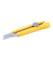 Nóż z łamanym ostrzem MASTERTOOL 25 mm, metalowe prowadnice, zacisk śrubowy, magnes 17-0325