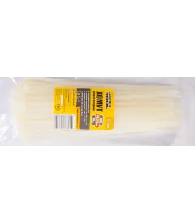 Opaska zaciskowa MASTERTOOL do kabli, nylon 4,8*250 mm, biała opakowanie 100 szt. 20-1814