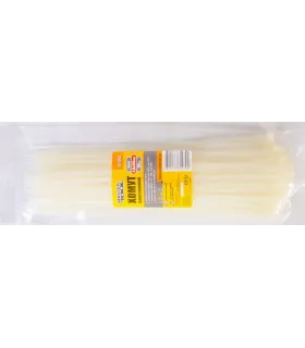 Opaska zaciskowa MASTERTOOL do kabli, nylon 4,8*300 mm, biała 100 szt. opakowanie 20-1815