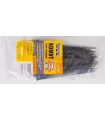 Opaska zaciskowa do kabli, nylon MASTERTOOL 2,5*120 mm, 100 szt. opakowanie czarna 20-1844