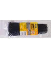 Opaska zaciskowa MASTERTOOL do kabli, nylon 2,5*200 mm, czarna 100 szt. opakowanie 20-1846