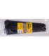 Opaska zaciskowa MASTERTOOL do kabli, nylon 3,6*250 mm, czarna 100 szt. opakowanie 20-1849