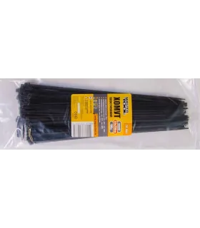 Opaska zaciskowa MASTERTOOL do kabli, nylon 3,6*250 mm, czarna 100 szt. opakowanie 20-1849