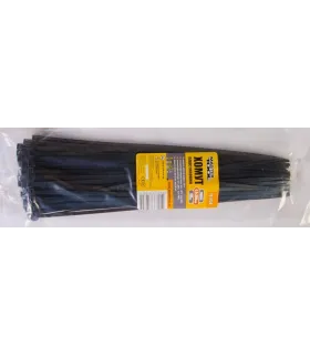 Opaska zaciskowa MASTERTOOL do kabli, nylon 4,8*300 mm, czarna opakowanie 100 szt. 20-1856