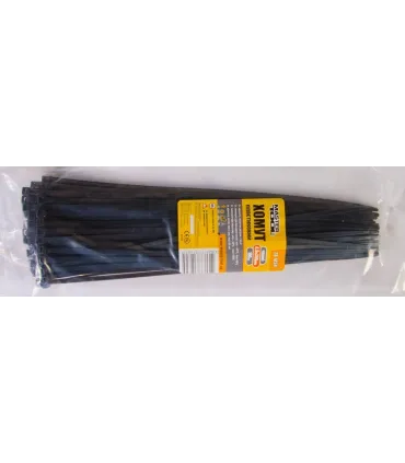 Opaska zaciskowa MASTERTOOL do kabli, nylon 4,8*300 mm, czarna opakowanie 100 szt. 20-1856