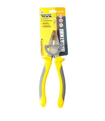 Szczypce kombinowane MASTERTOOL 160 mm C55/HRC 45~50 23-0160