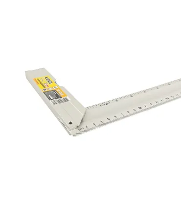 Kątownik stolarski aluminiowy MASTERTOOL 350 mm, libelki 0,5 mm/m 0,03° 30-4350