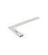 Kątownik stolarski aluminiowy MASTERTOOL 350 mm, libelki 0,5 mm/m 0,03° 30-4350
