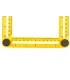 Linijka wielofunkcyjna składana MASTERTOOL 250*120 mm 30-3525