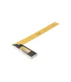 Kątownik stolarski MASTERTOOL metalowy 350 mm 30-0350