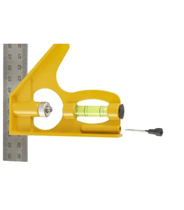 Kątownik wielofunkcyjny MASTERTOOL 300 mm, libelki 0,5 mm/m 0,03° 30-3510