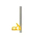 Kątownik wielofunkcyjny MASTERTOOL 300 mm, libelki 0,5 mm/m 0,03° 30-3510