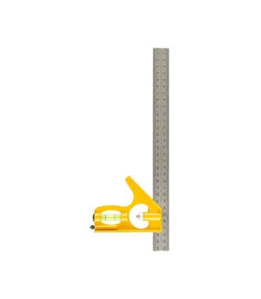 Kątownik wielofunkcyjny MASTERTOOL 300 mm, libelki 0,5 mm/m 0,03° 30-3510