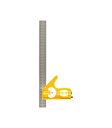 Kątownik wielofunkcyjny MASTERTOOL 300 mm, libelki 0,5 mm/m 0,03° 30-3510