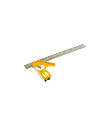 Kątownik wielofunkcyjny MASTERTOOL 300 mm, libelki 0,5 mm/m 0,03° 30-3510