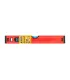 Poziomica budowlana aluminiowa MASTERTOOL PROFI 40 cm 2 libelki 0,5 mm/m 0,03° wnęka do montażu na rurach 37-0403