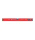 Poziomica budowlana aluminiowa MASTERTOOL PROFI 60 cm 2 libelki 0,5 mm/m 0,03° wnęka do montażu na rurach 37-0603