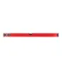 Poziomica budowlana aluminiowa MASTERTOOL PROFI 80 cm 2 libelki 0,5 mm/m 0,03° wnęka do montażu na rurach 37-0803