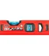 Poziomica aluminiowa budowlana MASTERTOOL PROFI 20 cm 2 libelki 0,5 mm/m 0,03° wnęka do montażu na rurach 37-0203