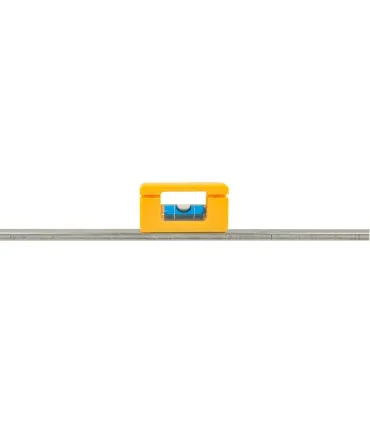 Poziomica z magnesem MASTERTOOL TORPEDO 230 mm, wyjmowana libelka, dokładność 0,5 mm/m 30-0895