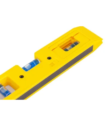 Poziomica z magnesem MASTERTOOL TORPEDO 230 mm, wyjmowana libelka, dokładność 0,5 mm/m 30-0895
