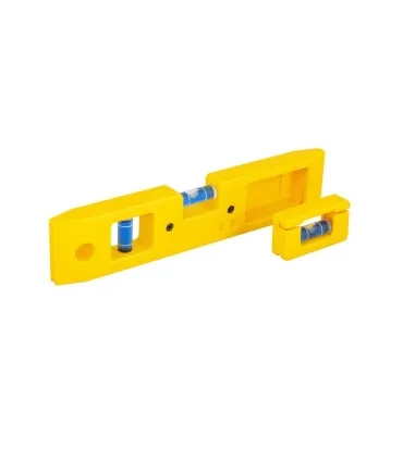 Poziomica z magnesem MASTERTOOL TORPEDO 230 mm, wyjmowana libelka, dokładność 0,5 mm/m 30-0895