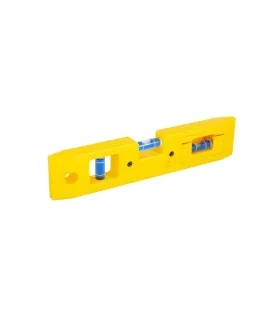 Poziomica z magnesem MASTERTOOL TORPEDO 230 mm, wyjmowana libelka, dokładność 0,5 mm/m 30-0895