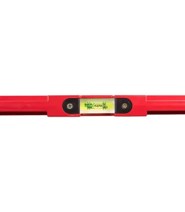 Poziomica żeliwna MASTERTOOL 60 cm z lusterkiem 2 libelki 0,5 mm/m 0,03° 33-0602