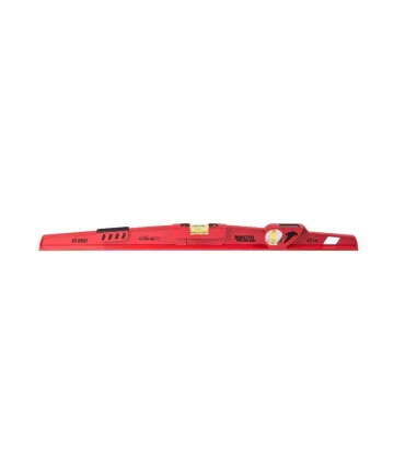 Poziomica żeliwna MASTERTOOL 60 cm z lusterkiem 2 libelki 0,5 mm/m 0,03° 33-0602