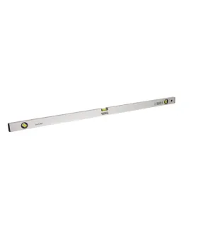 Poziomica aluminiowa MASTERTOOL Reinforced budowlana 120cm 3 libelki 0,5 mm/m 0,03° 34-1203