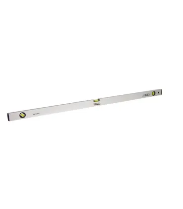Poziomica aluminiowa MASTERTOOL Reinforced budowlana 120cm 3 libelki 0,5 mm/m 0,03° 34-1203