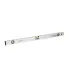 Poziomica aluminiowa MASTERTOOL Reinforced budowlana 80 cm 3 libelki 0,5 mm/m 0,03° 34-0803