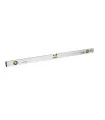 Poziomica aluminiowa MASTERTOOL Reinforced budowlana 100 cm 3 libelki 0,5 mm/m 0,03° 34-1003